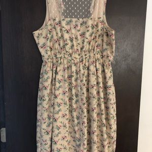 Maurice’s floral and lace dress